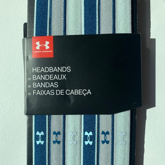 Under Armor Athletic Headband Set - Picture 2 of 7